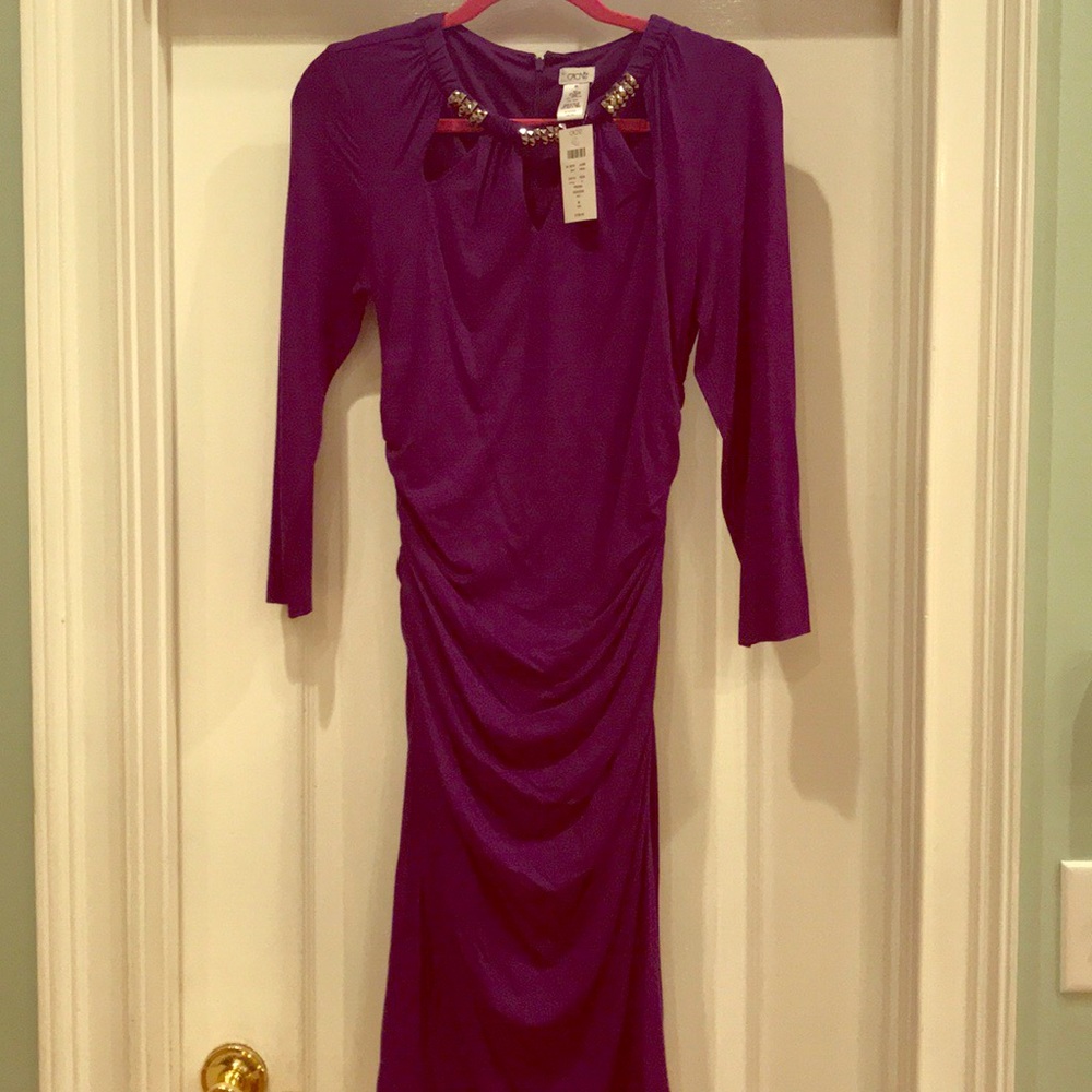 Purple dress
